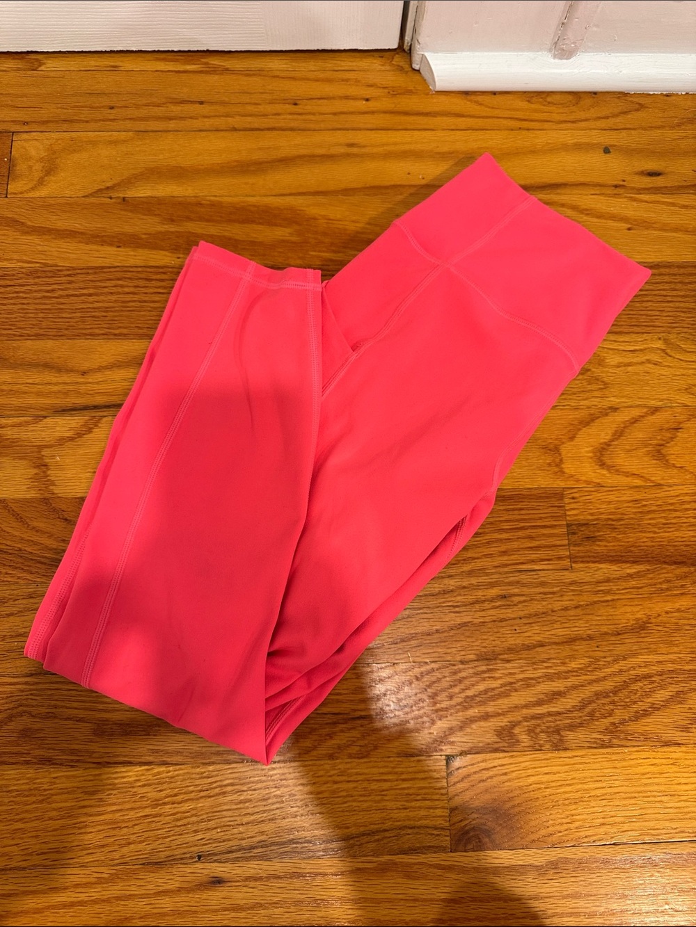 Fabletics Hot Pink Capris - Picture 2 of 4